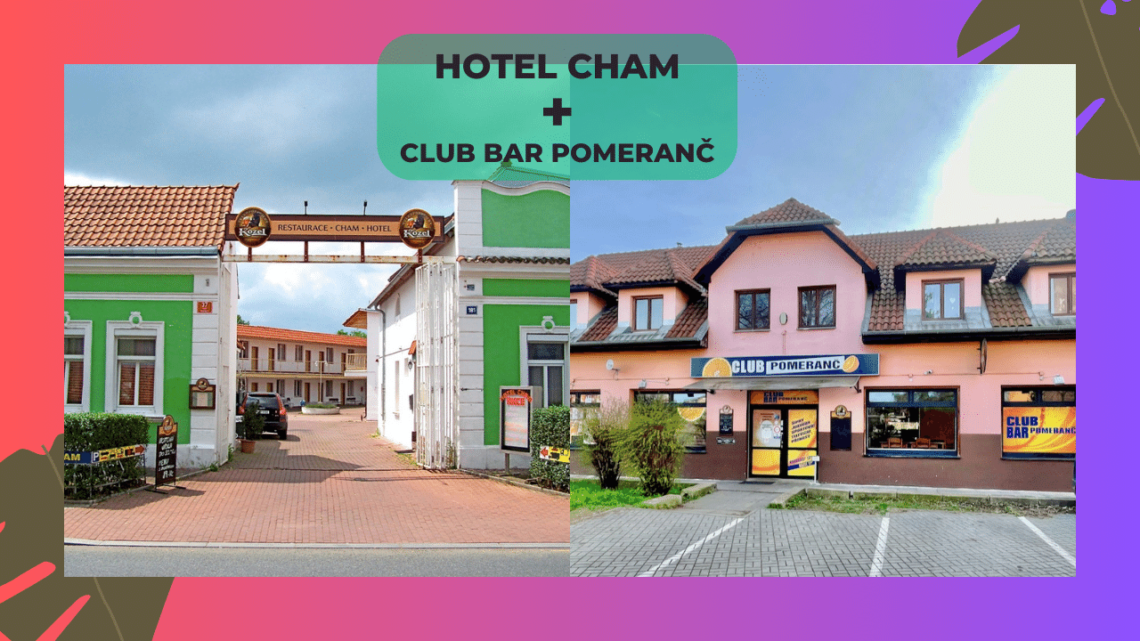 hotel cham, club bar pomeranč